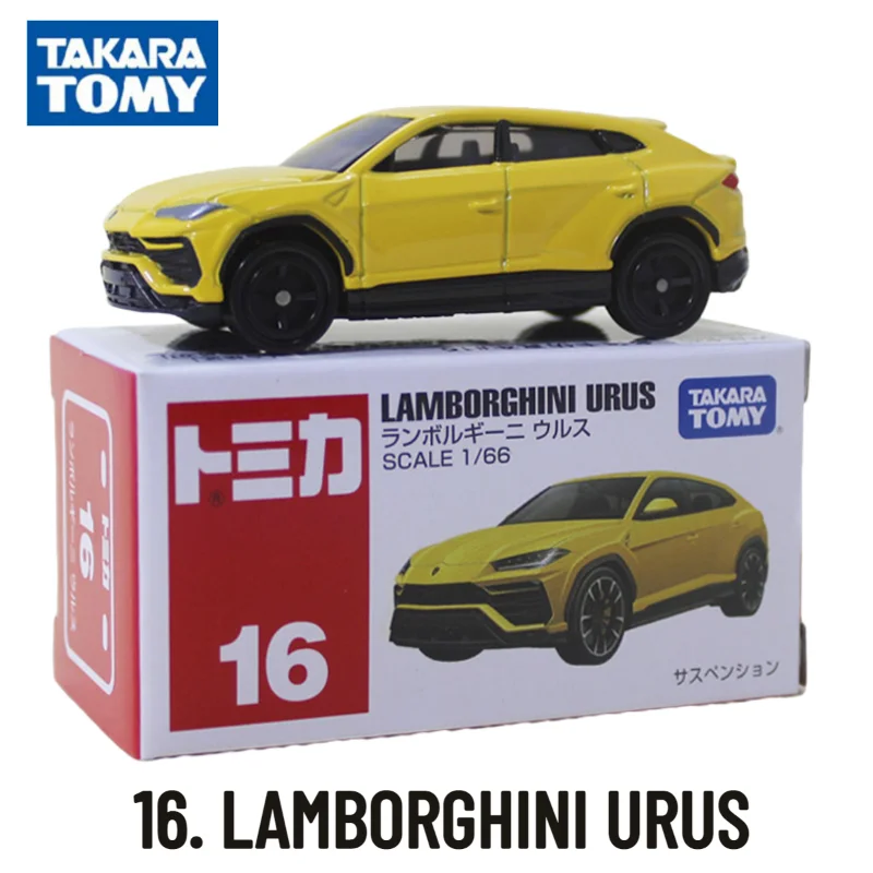 

Tomy Tomica Classic 1-30, LAMBORGHINI URUS Scale Car Model Replica Collection, Kids Xmas Gift Toys For Boys