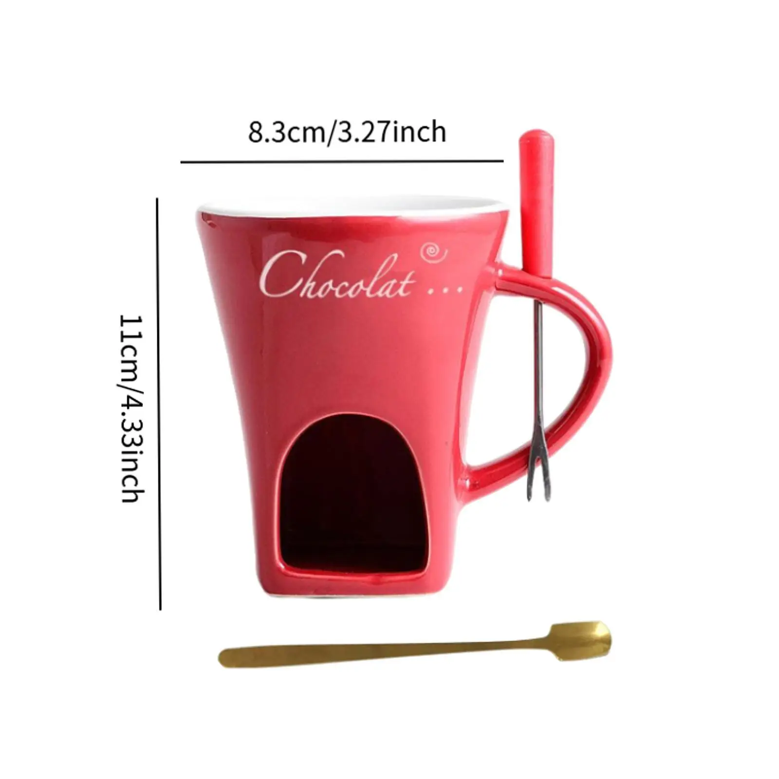 Горшок для фондю кухонная техника кружка вечеринки дня Святого Валентина