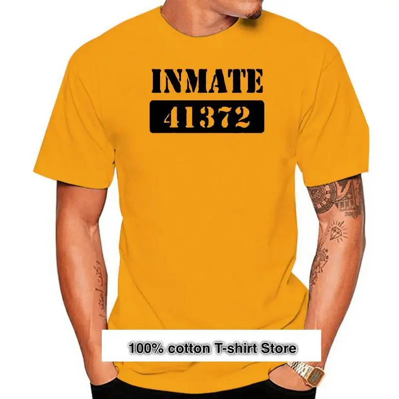 

Disfraz de halloween de doble cara, camiseta de prisión del estado, S-6XL