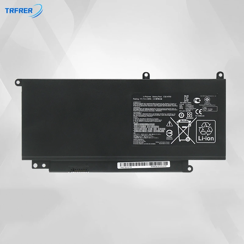 

C32-N750 Laptop battery for ASUS C32-N750 N750J N750JK N750JV N750Y47JV-SL