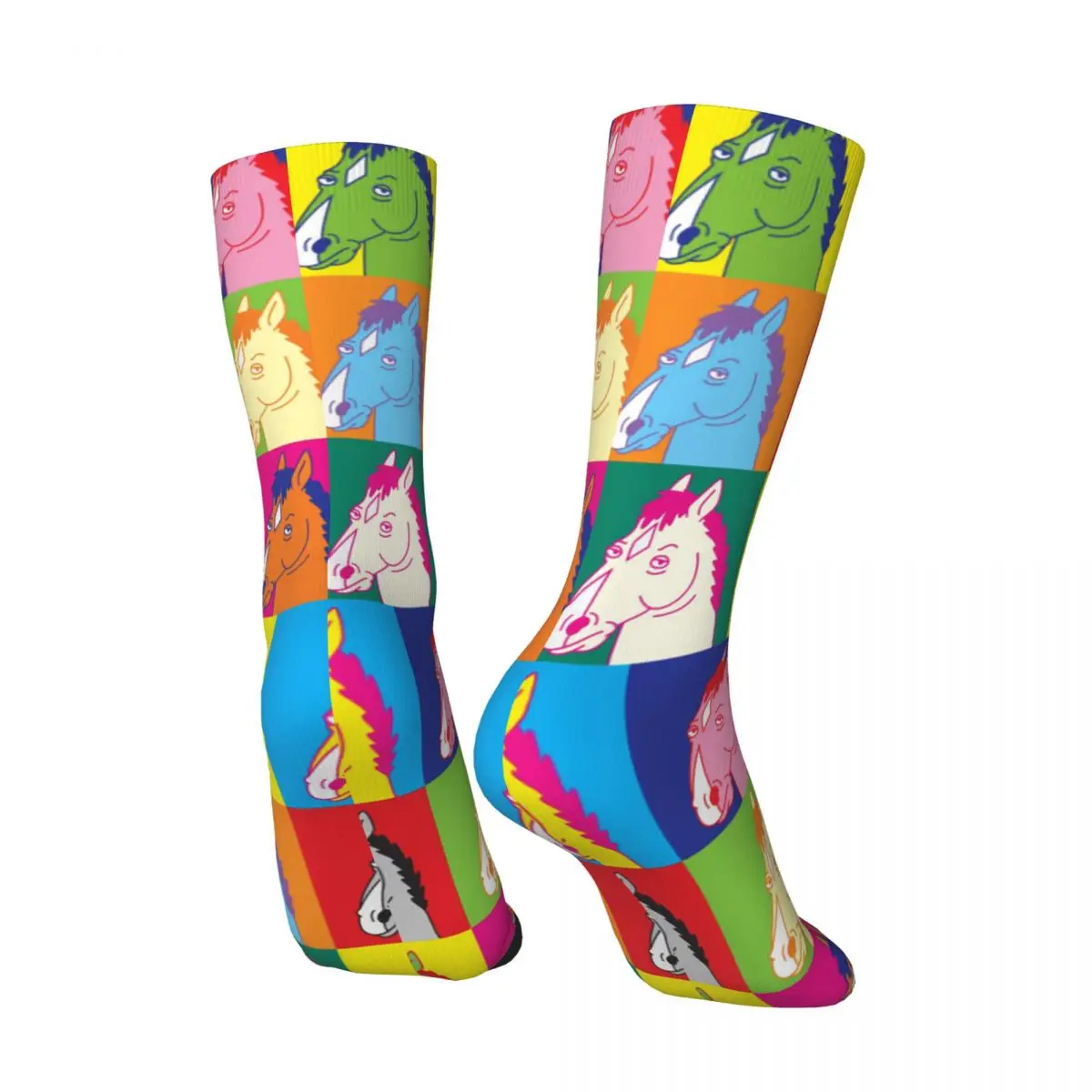 Носки компрессионные мужские в стиле ретро прочные сумасшедшие носки Бо Джек