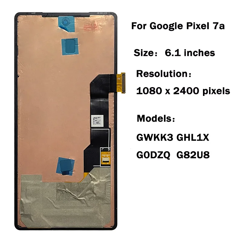 ЖК-дисплей 6 1 дюймов 90 Гц для Google Pixel 7a сенсорный экран дигитайзер 7A GWKK3 GHL1X G0DZQ G82U8
