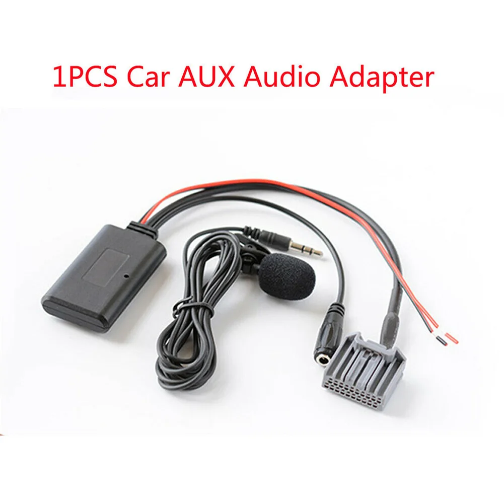 

1x Car Bluetooth 5.0 AUX Audio Auxiliary Cable Adapter For Honda Civic CRV-Accord Hear Music Support WMA WAV FLAC Cable Adapter