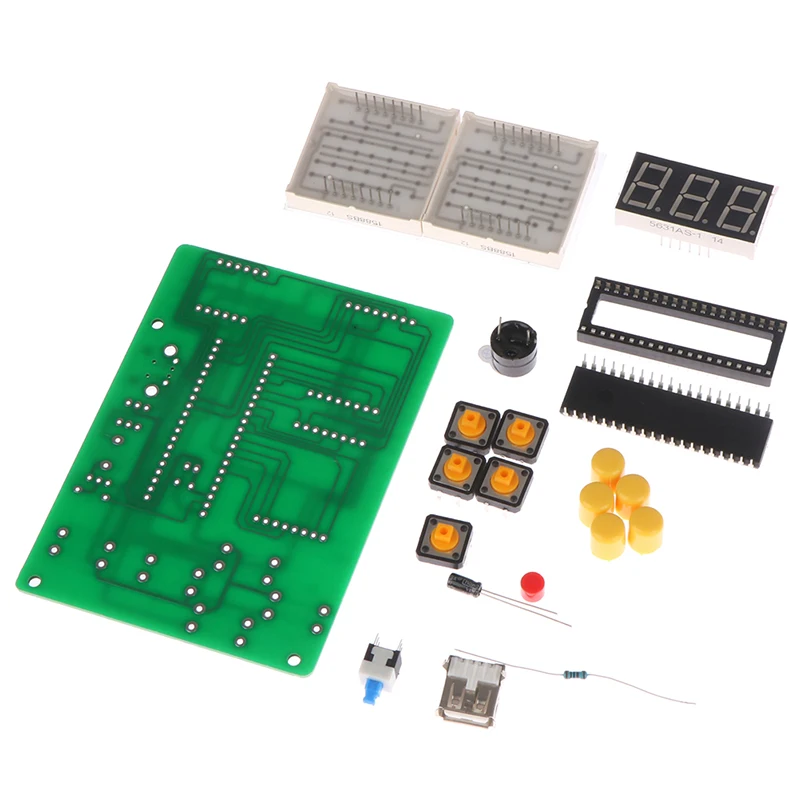 

1Set DIY Game Kit Retro Classic Electronic Soldering Welding Tranning Set Snake Plane Racing Mini Game