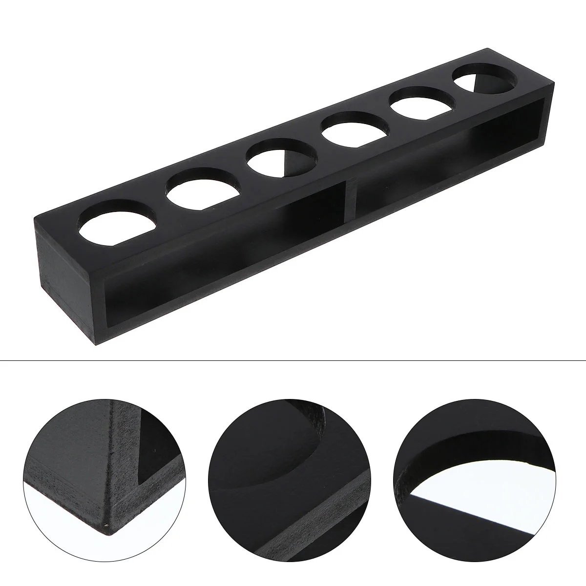 

Cup Holder Wooden Storage Organizer Drying Rack Glass Kitchen Supplies