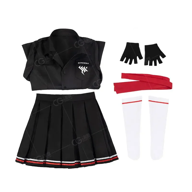 Костюм для косплея Game Blue Archive Erika необычная школьная форма JK костюм моряка одежда