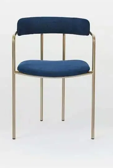 Роскошный обеденный стул Nordic Light современный домашний для макияжа со спинкой