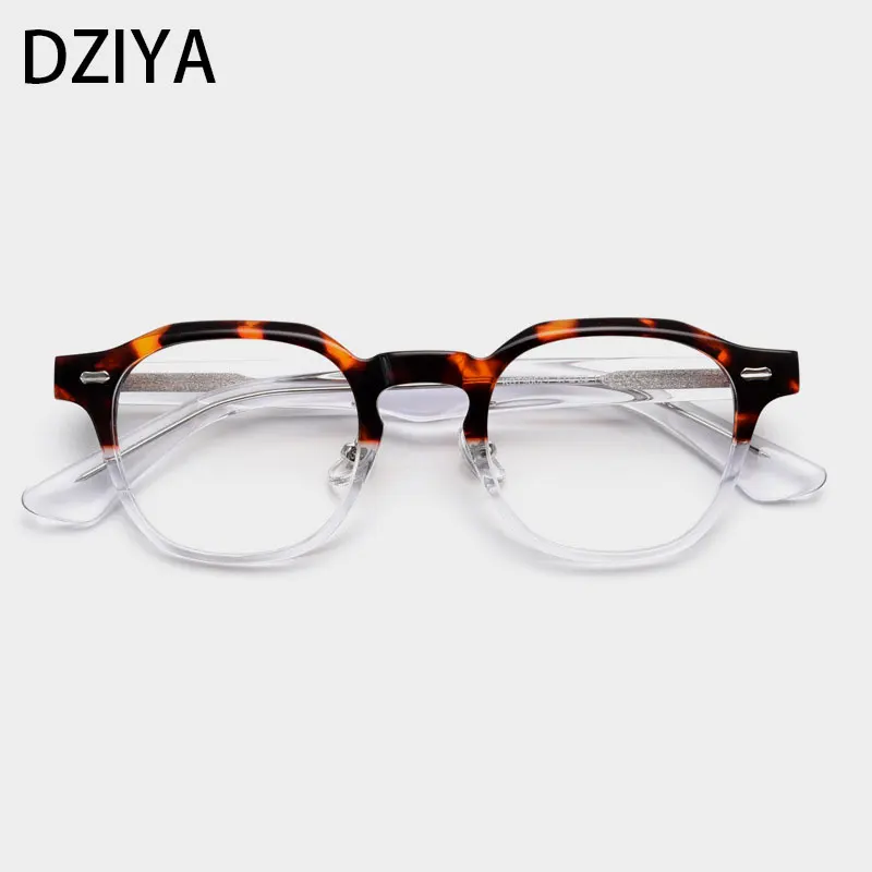 

Женские квадратные ацетатные оправы для очков кошачий глаз Мужская брендовая оправа модные ретро очки по рецепту 60557