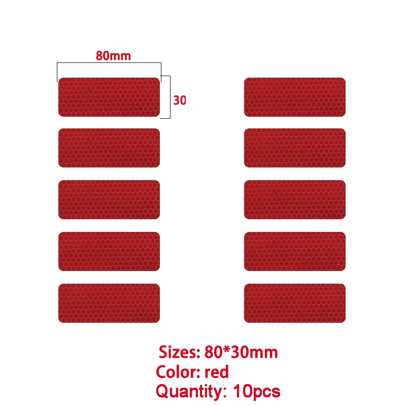 

Светоотражающие Наклейки На Бампер Автомобиля Предупреждающая Полоса Безопасности Светоотражающие Полосы Высокой Видимости Дл...