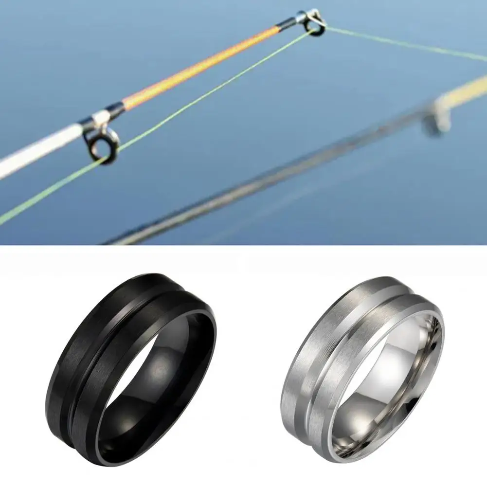 

Finger Ring Eye-catching 2 Colors Decorate Decorative Finger Ring Ring for Home