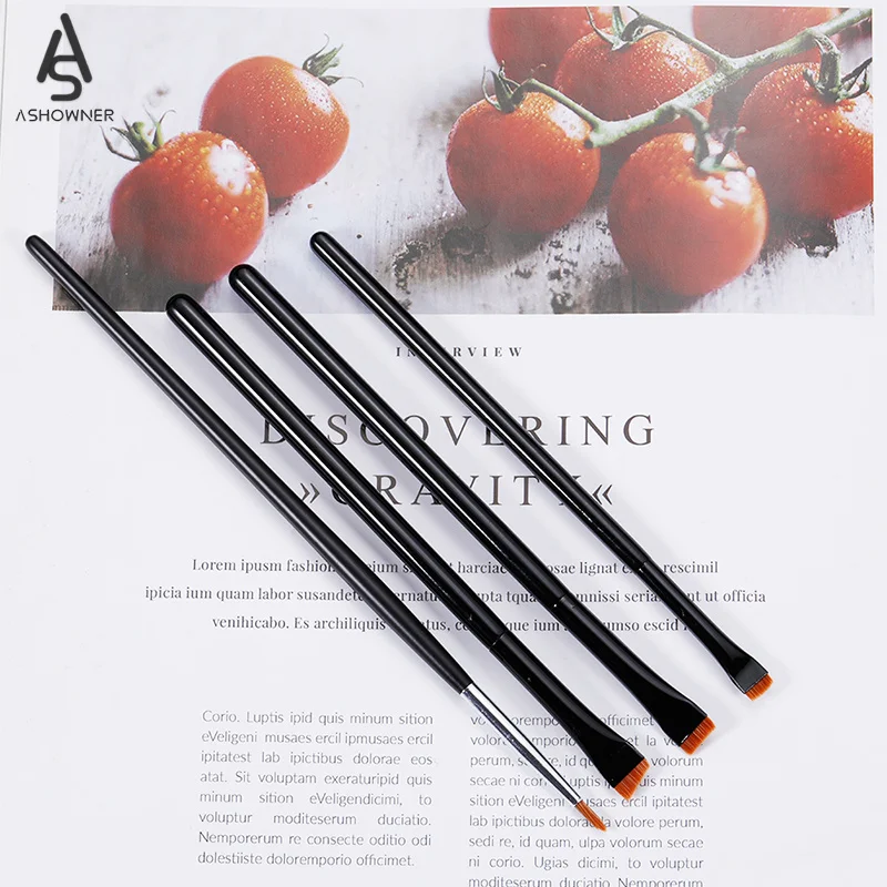 

Eyeliner Brush Set Brow Brushes Eyebrow Professional Angled Eyebrow Eye Liner Make Up Tools for Eyeshadow Facial Brush Beauty