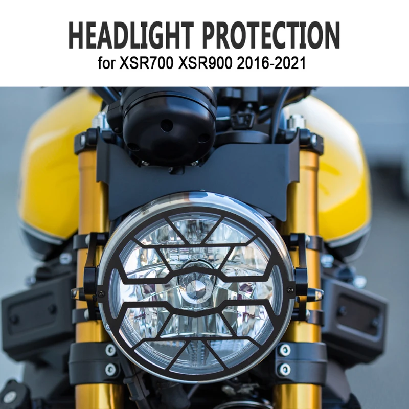 

New Motorcycle Accessories For Yamaha XSR700 Stainless Steel Motorcycle Parts Headlight Protection Grille Guard Motor Parts