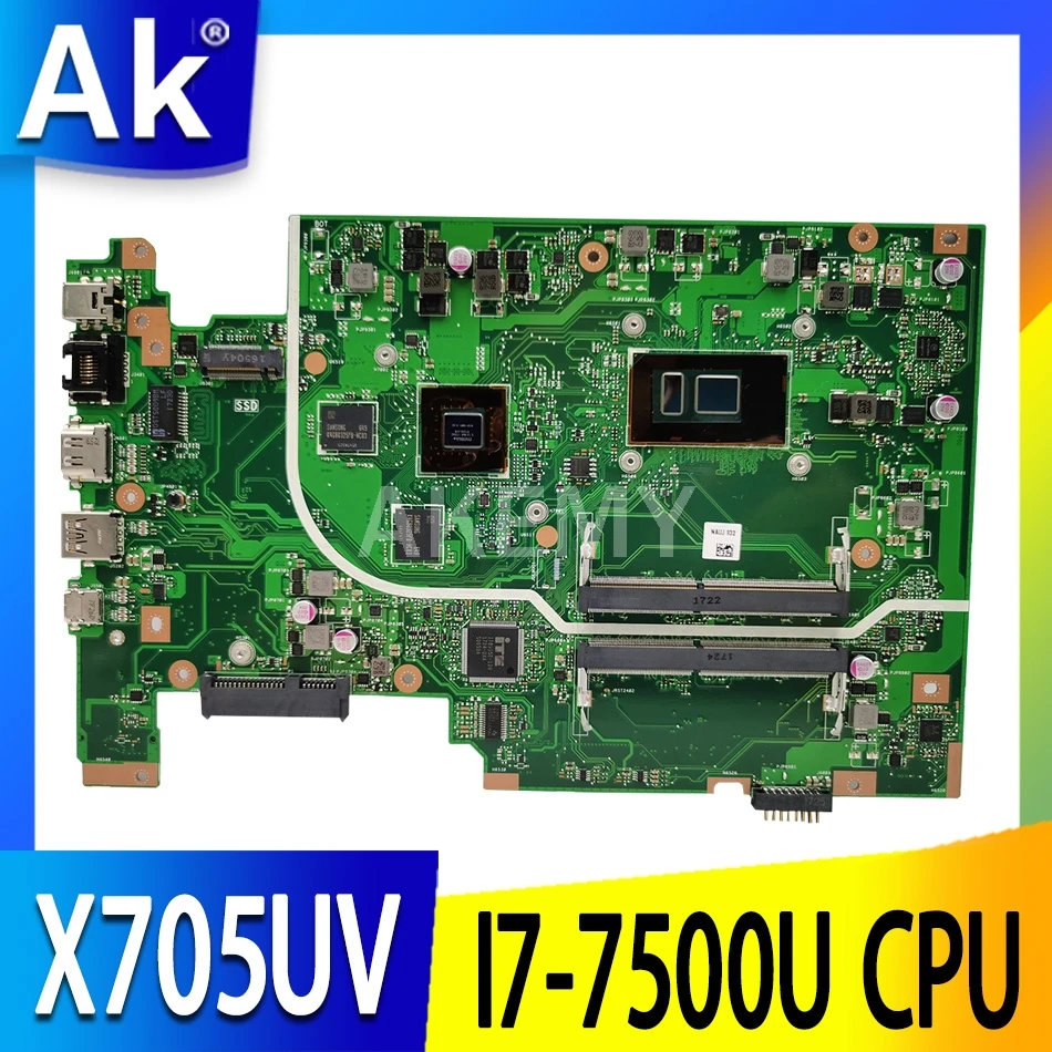 

90NB0EW0-R00020 для ASUS Vivobook 17 X705UVR X705UV X705UD X705UDR Материнская плата ноутбука