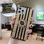 Роскошный блестящий чехол с кольцом для телефона Xiaomi Redmi Note9 Note9s Note8 Note 9 Pro Max Nota 10 5g 8 Not 10s 9s 9t 9 9a 9c K30 K40 Poco X3 Nfc M3 Pro, золотой чехол