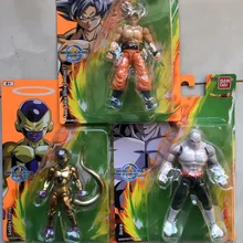 오리지널 반다이 드래곤볼 SHF 슈퍼 이볼브 울트라 본능 SSJ 블루 손오공 베지터 지렌 브로리 골드 프리자 액션 피규어 장난감 선물