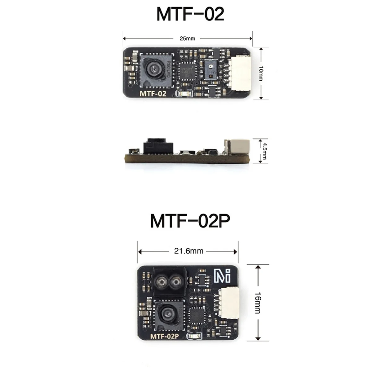 Фото Оптический датчик расхода и дальности MicoAir MTF-02P, совместимый с PX4 и WMAN №1