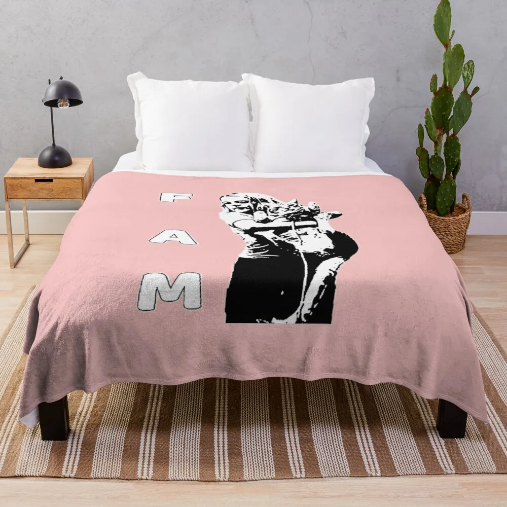 Подарочное черно-белое летнее одеяло Fred And Mary FAM мягкое одинарное большое теплое