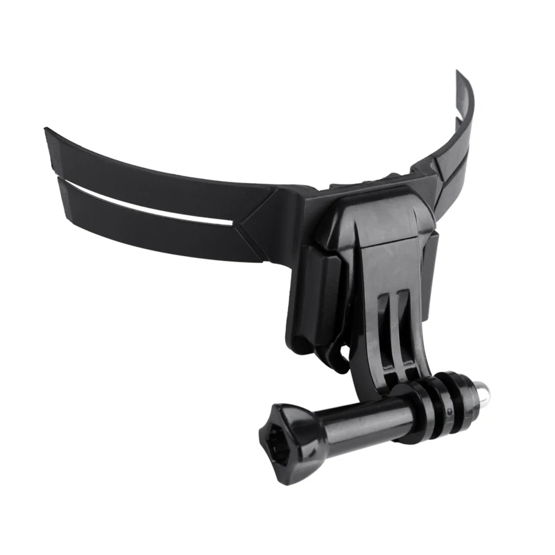 

Motorcycle Helmet Chin Strap Mount Holder Adapter Compatible with Hero 9 8 7 6 5/360 Panoramic Action Cameras Accessory