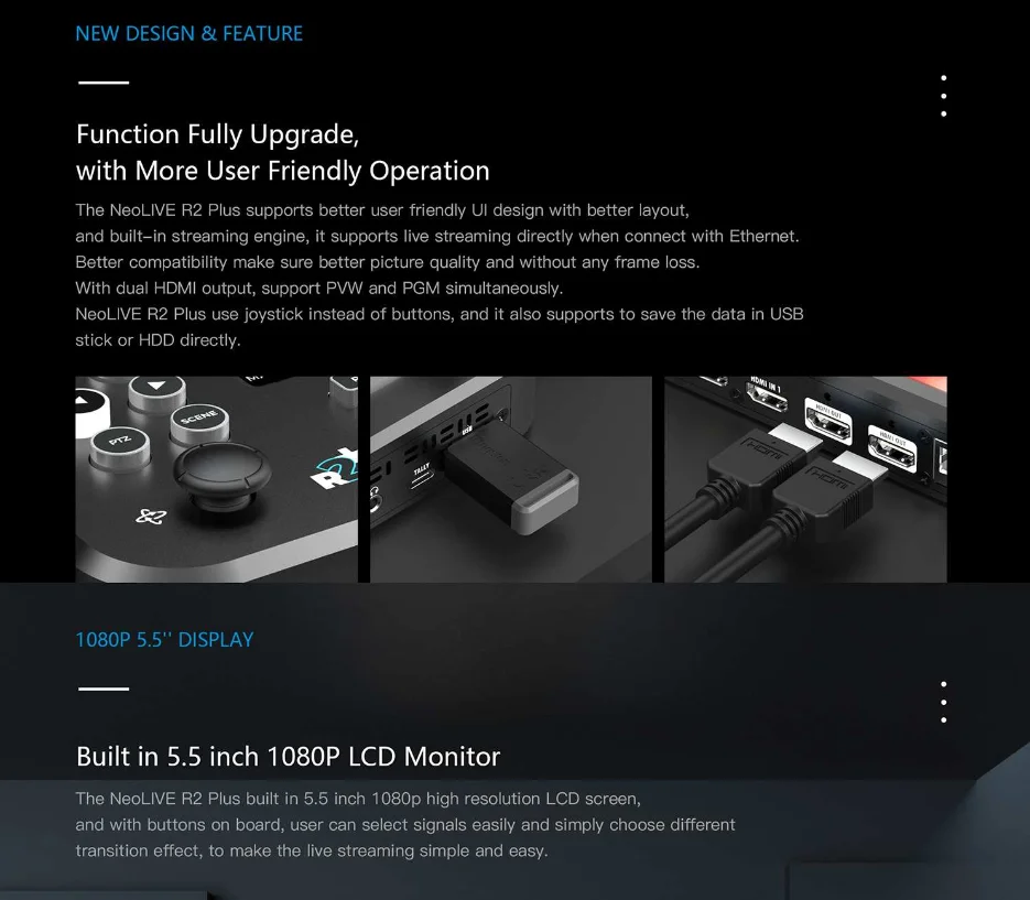 Переключатель потокового вещания SPROLINK NEOLIVE R2 PLUS