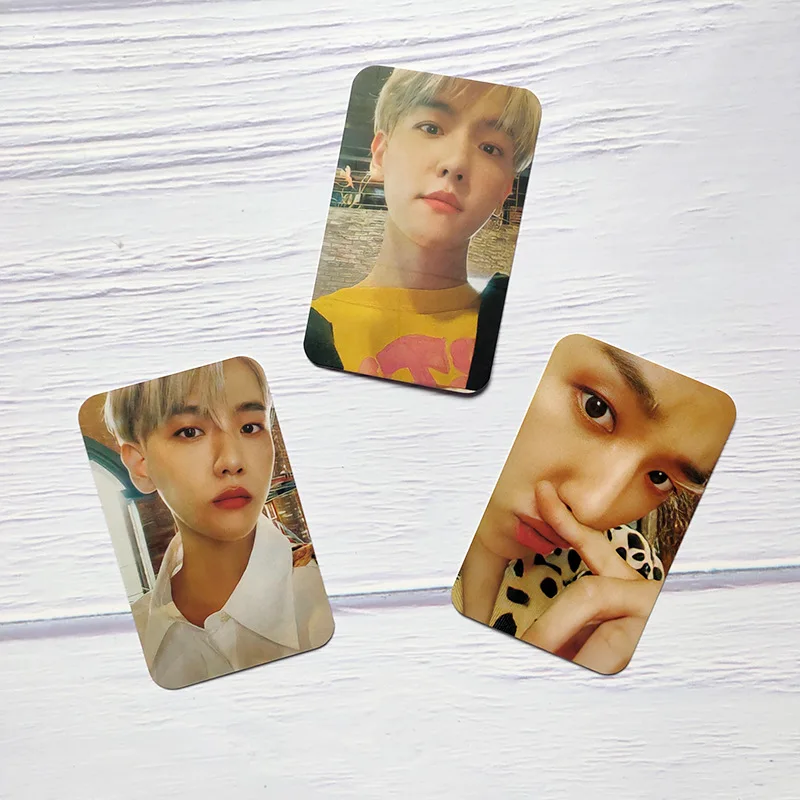 Женский мини-альбом EXO BAEKHYUN японский для той же маленькой карты открытка Бонусная