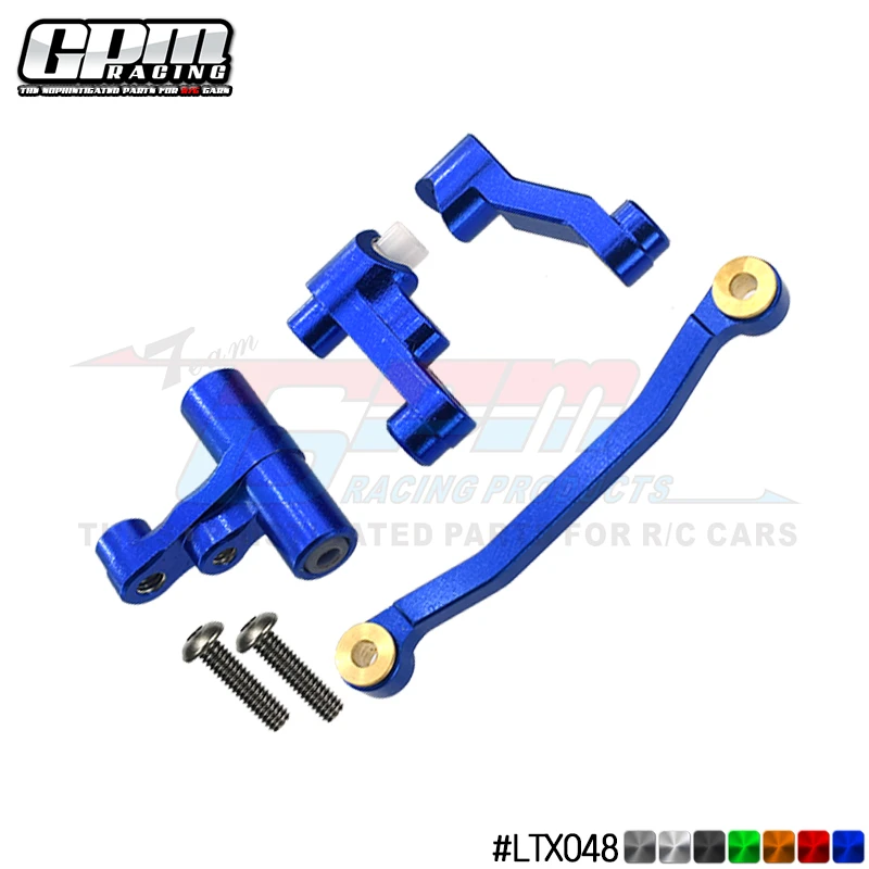 GPM алюминиевый рулевой блок для TRAXXAS 1/18 Latrax Rally