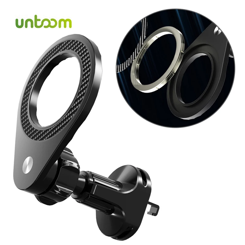 Магнитная автомобильная подставка для телефона Untoom с вентиляционным отверстием