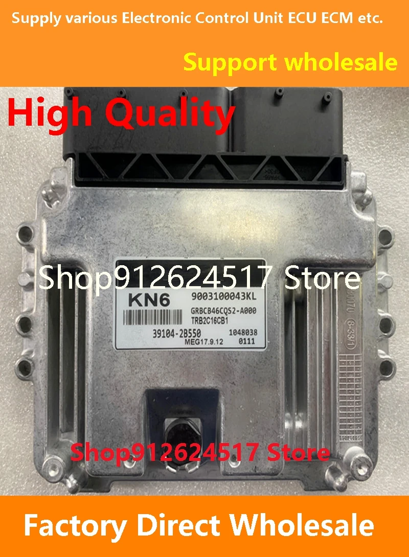 ECU 39104-2B022 KT2/39104-2B550 KN6/39104-2B570 KN7/39104-2B590 KN4 компьютер двигателя MEG17.9.12 совместимый с