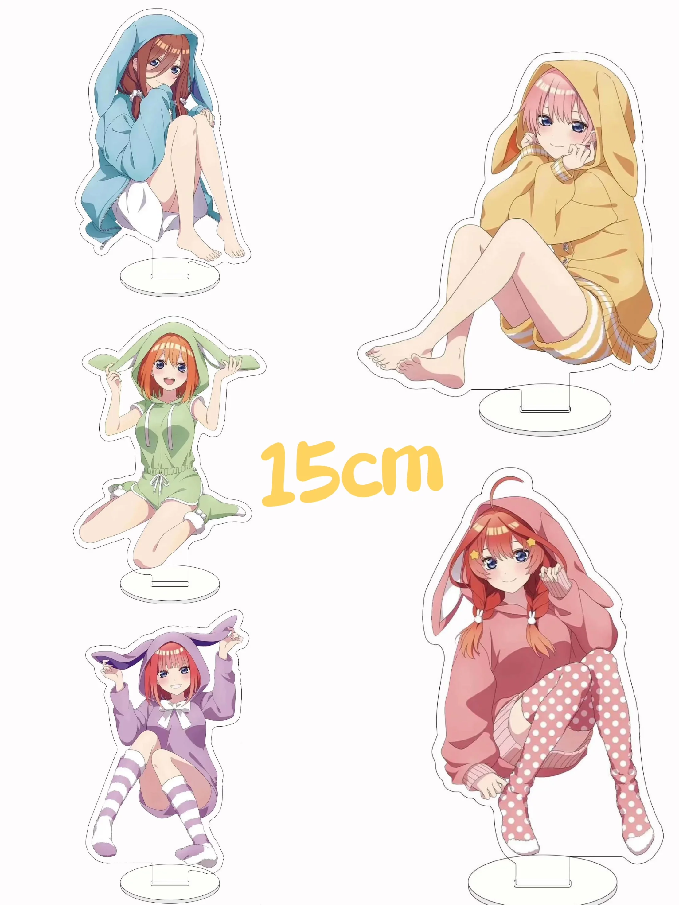 Kawaii аниме The Quintuplets акриловая подставка модель персонажи косплея орнамент