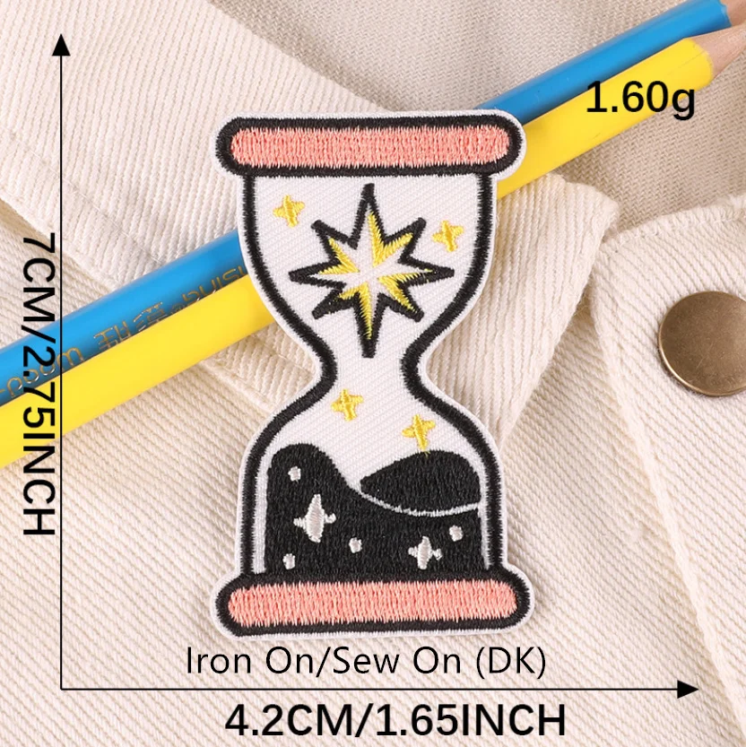 10 шт. нашивки с вышивкой Звезда Луна вышитая одежда шляпа сумка материал для