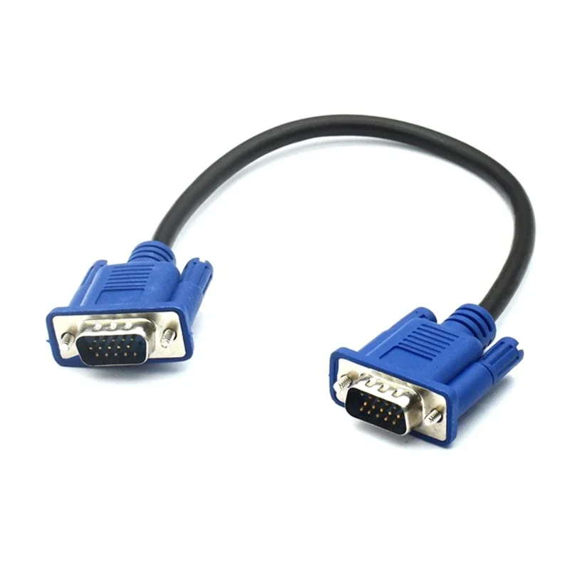 HD 15-контактный VGA D-Sub короткий видеокабель VGA «папа-папа» MM «папа-мама» и «мама» для компьютера, ТВ, проектора, монитора (art.: 3920cc8a2d052) - 3920cc8a2d052