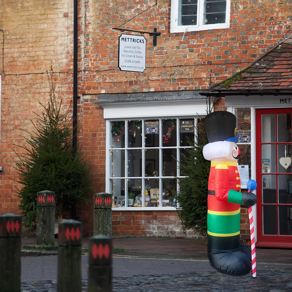 Рождество Новый Год свадьба надувной светодиодный светильник украшение для сада