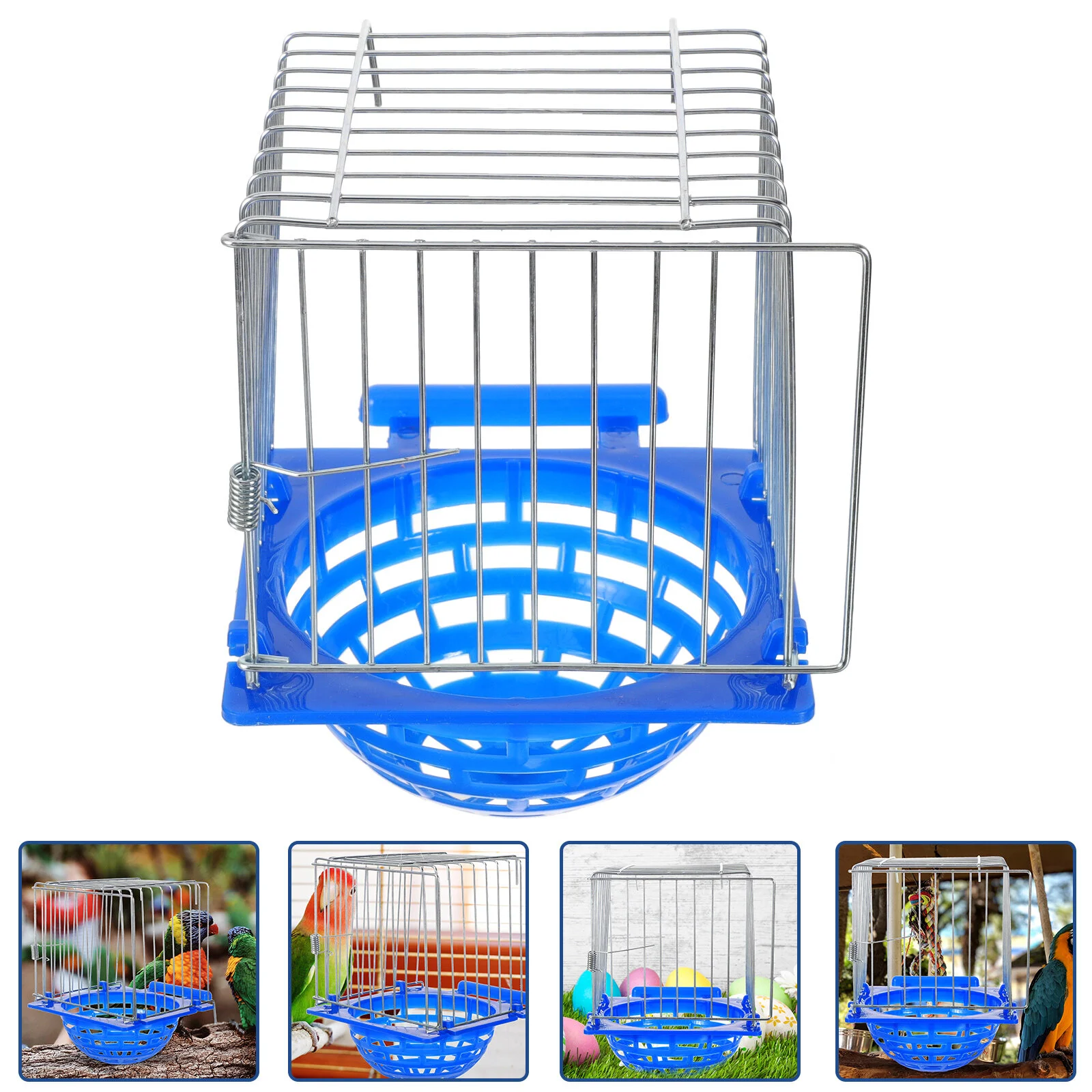 

Breeding Box Birds Nesting Basin Parakeet Sturdy Parrot Hideaway Shelter Canary Pan