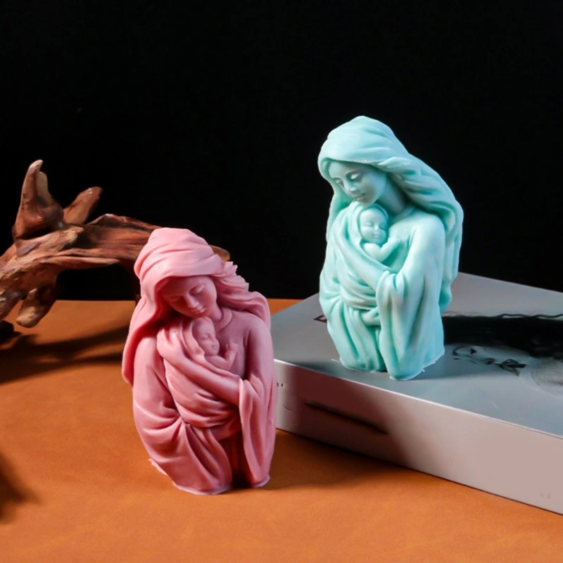 Силиконовая форма для свечей объятия матери и ребенка ароматерапевтических