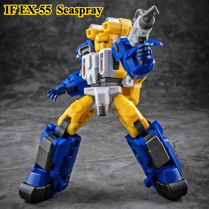 В НАЛИЧИИ Iron Factory Transformation IF EX-55 Seaspray EX55 Surfing Arrow Модель Фигурка Робот Игрушки