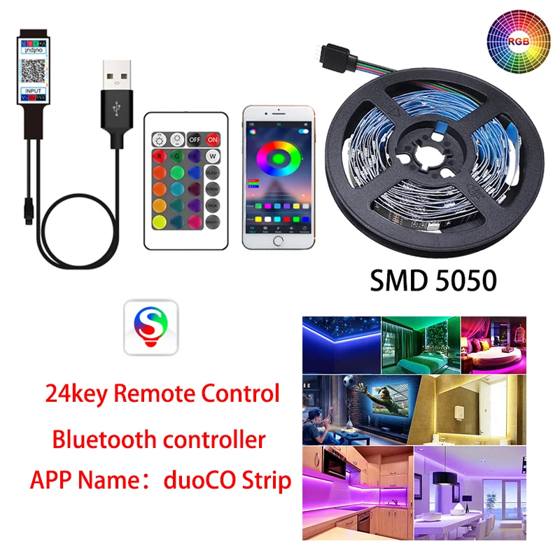 

RGB-лента FEICAN 5050 Bluetooth 1-5 м