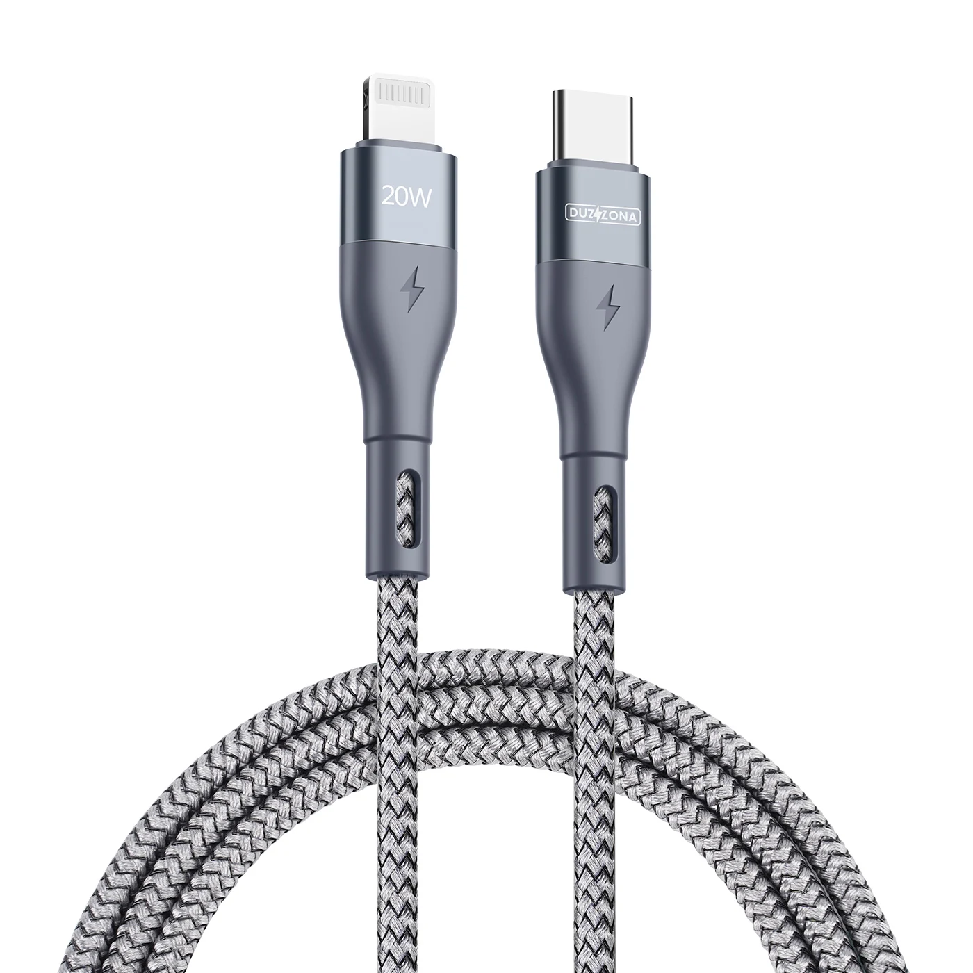 

Top Quality 2 In 1 20W Fast Charging Cable for iOS APPLE iPhone/Andriod Samsung Huawei Xiaomi High-speed USB Charging Cable