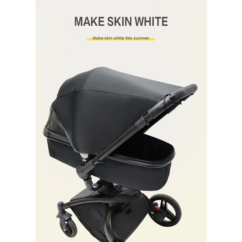 

Baby Sunshade Stroller Cover Waterproof UV Protection Canopy Sun Protector Sun Visor for Pram Pushchair