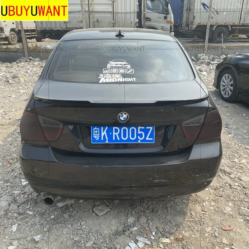 EPFBSQP для BMW E90 3 серии 2005-2011 M4 Стиль ABS окрашенный задний спойлер багажник крыло