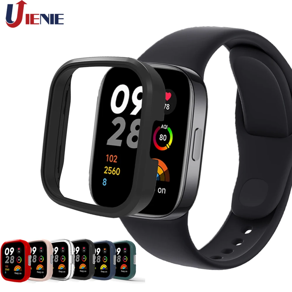 

Hard PC Protective Case Cover for Xiaomi Redmi Watch 3 Bracelet Cases Frame Shockproof Protector Shell Accessories