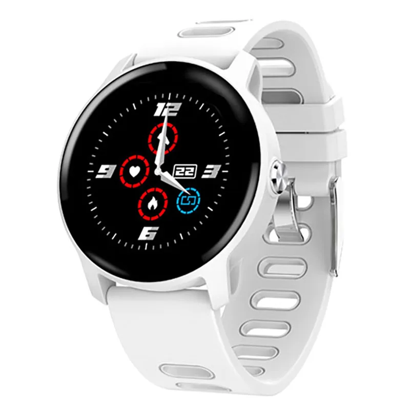 

SWL Q68B round BT bracelet blood pressure dynamic heart rate monitoring raise your hand bright screen sports smart watch