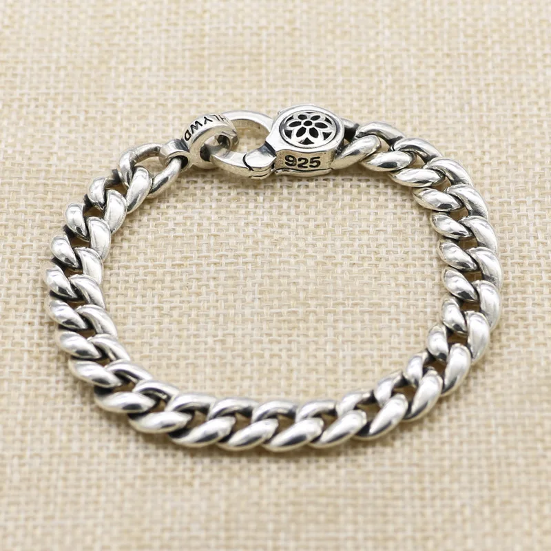Браслеты из стерлингового серебра s925 в японском и корейском стиле Chaoren ретро для