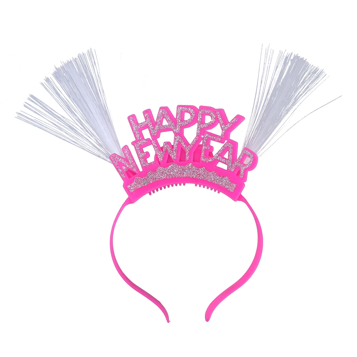 

New Years Headband Year Party Hair Eve Headbands Christmas Led Lightbands Tiarahoop Accessories Headpiece Supplies