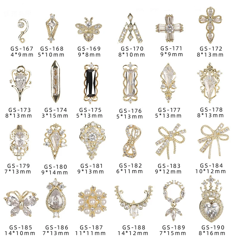 

Nails Zircon Rhinestone Butterfly Bee Fashion Nail Accessories Nail Decoration For Nail Tips Beauty Manicure Tools