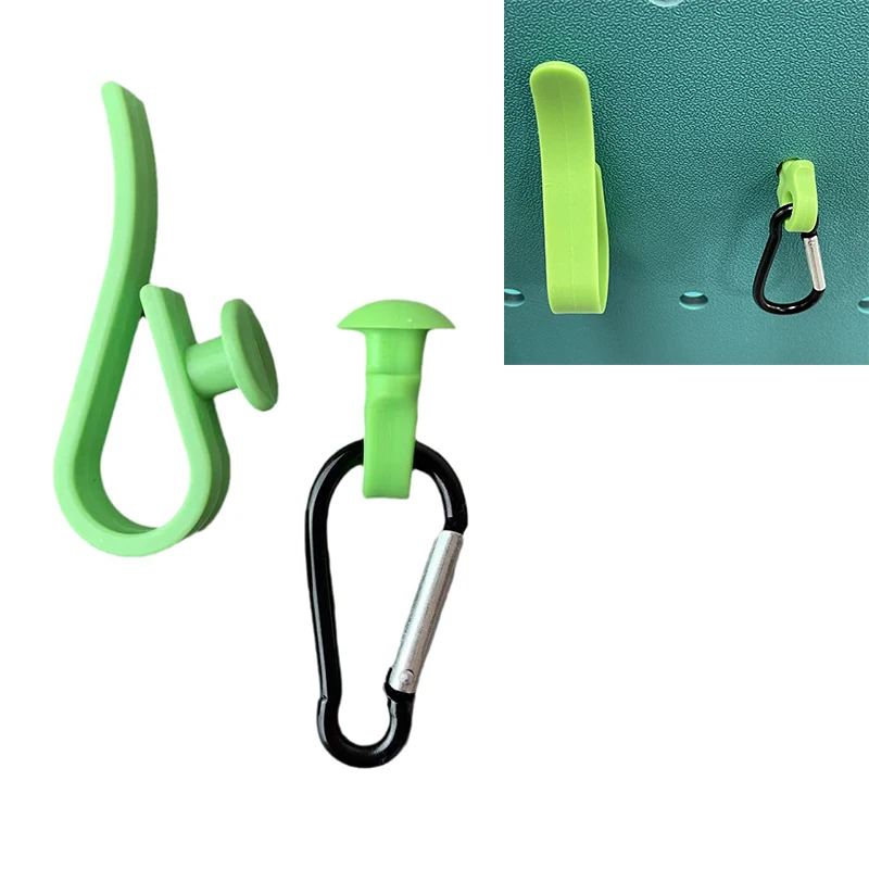 

Hooks Accessories for Bogg Bags,Insert charm Cutie Cup Holder connector key Holder Mask Holder