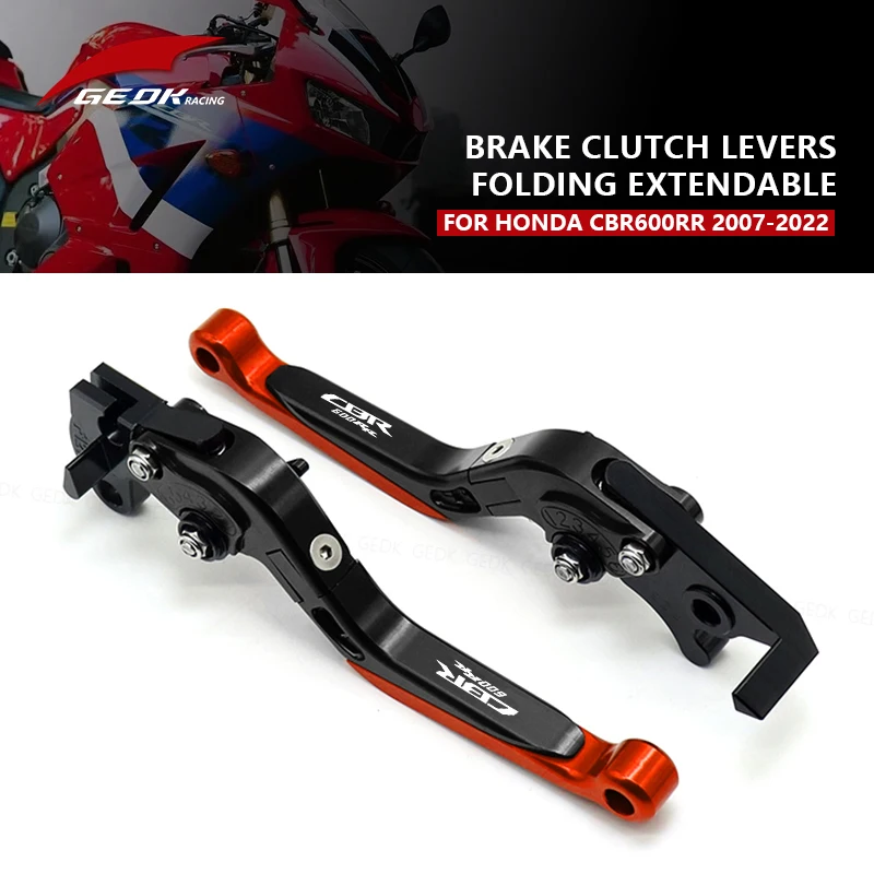 

Motorcycle Barke Clutch Lever CNC Aluminum Accessories For HONDA CBR 600 RR 2007-2022 Fold Extendable CBR600RR Modified Parts