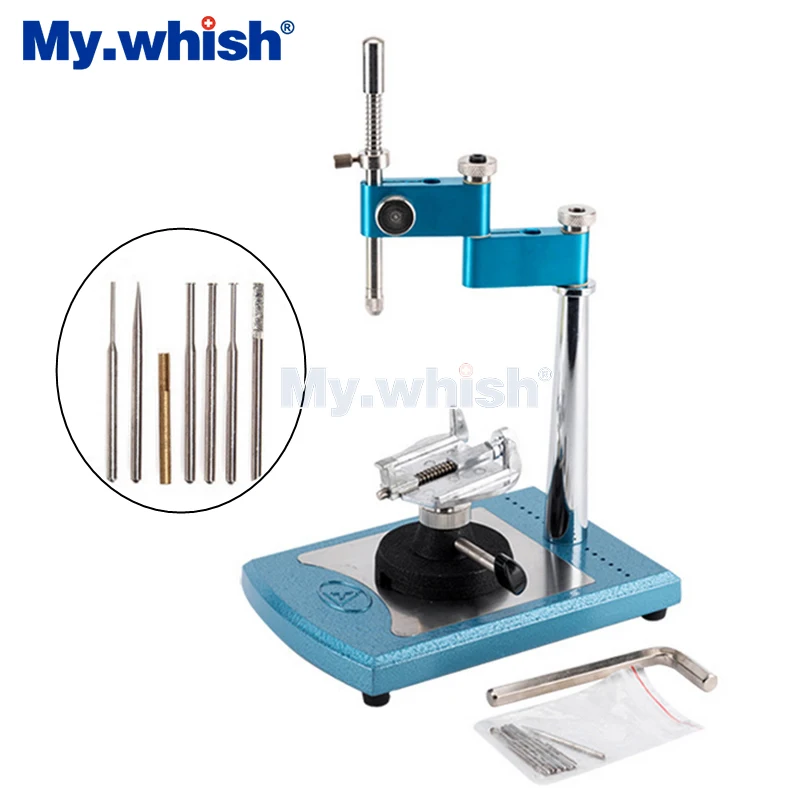 

Dental Lab Equipment Surveyor Simply Parallel Surveyor Visualizer Fully Adjustable Tool Square Base Parallel Observation Blue