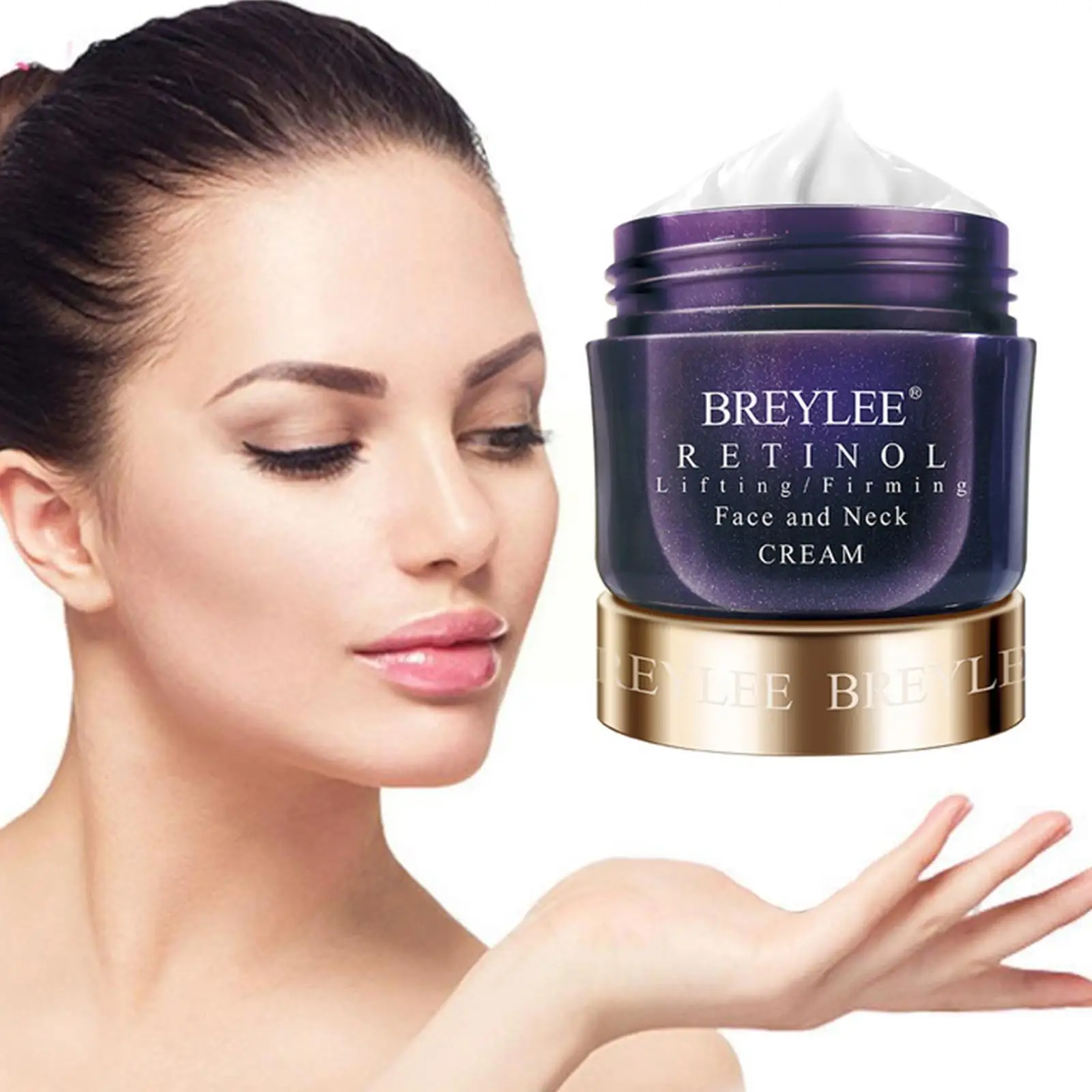 

Breylee эссенция для лица Retinol против морщин витамин C Гиалуроновый крем увлажняющий Дневной отбеливающий Уход Лечение кислотой Ac M4g5
