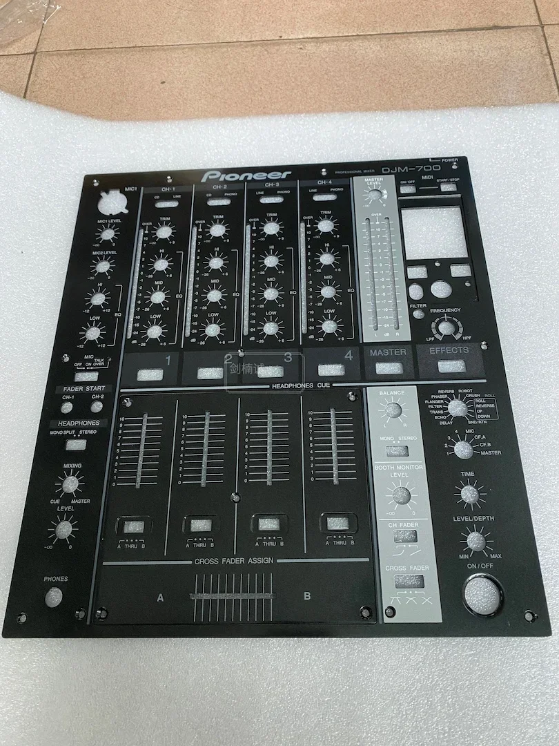 Pionero djm - 700-панель mesa mixta conjunto completo empuje placa hierro DJ media