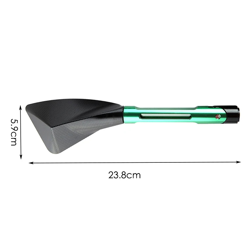 2 шт. CNC алюминиевый сплав универсальный мотоцикл зеркало заднего вида Руль Ручка