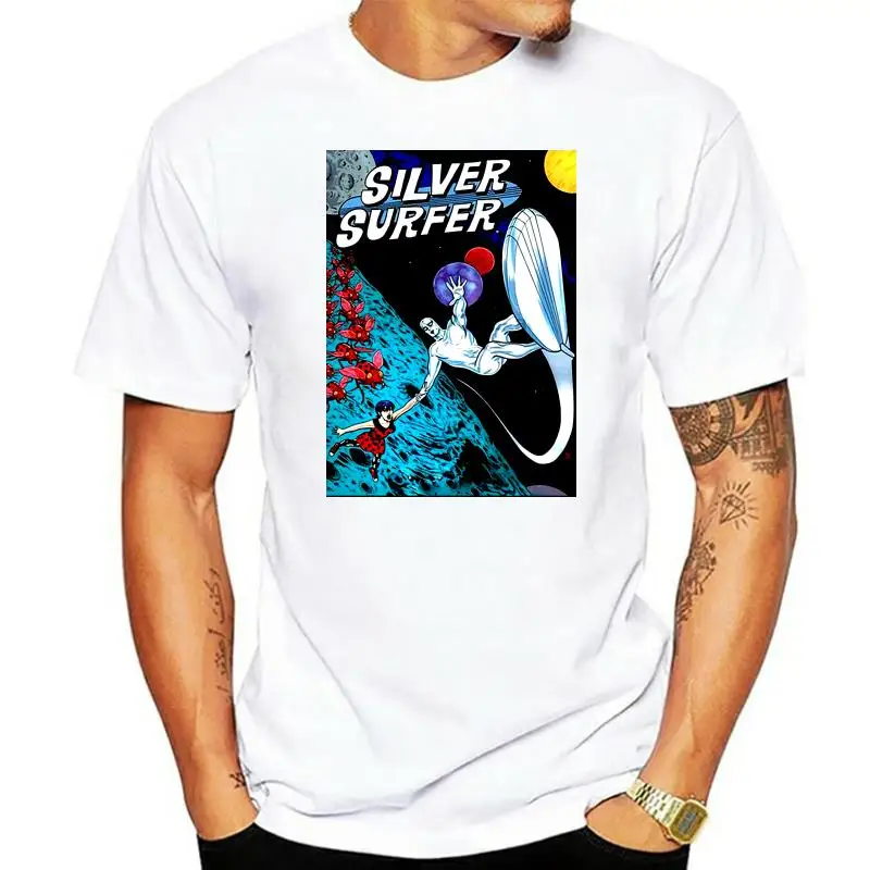 

SILVER SURFER OLD MOVIE 1966100% COTTON MENS T-SHIRT G0039